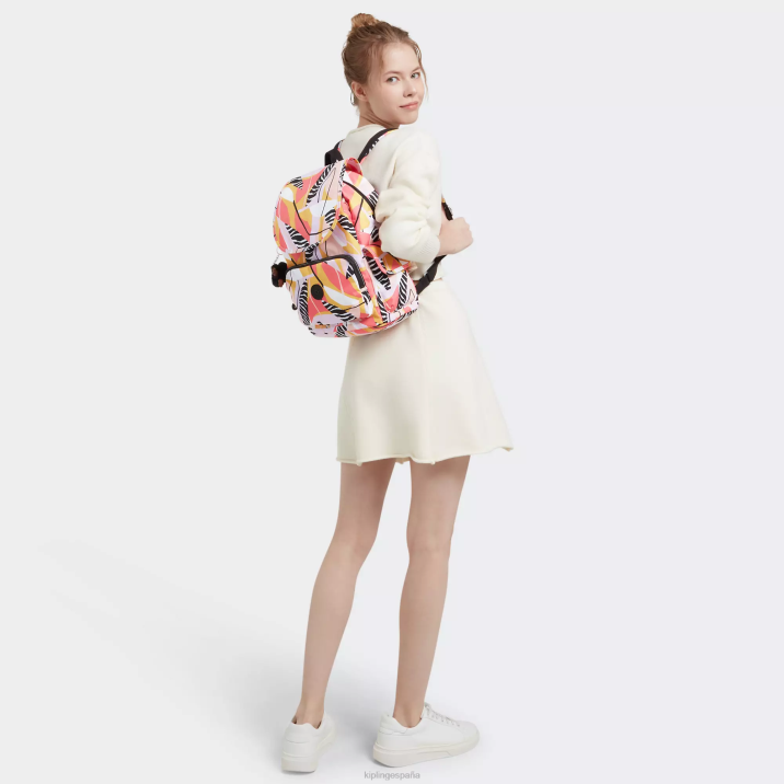 mochila con estampado city pack Kipling licencia abstracta mujer 884V339 mochilas de moda