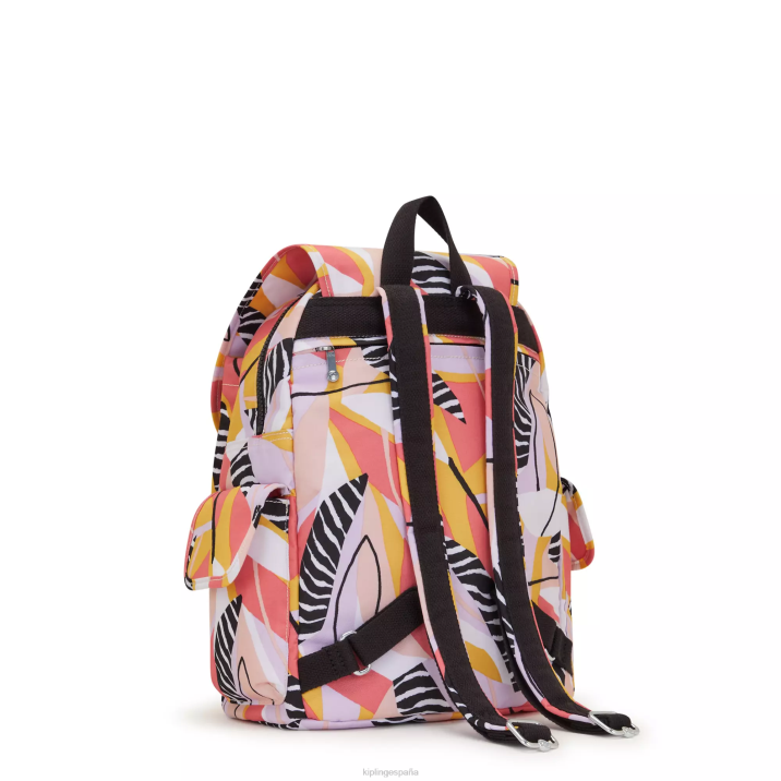 mochila con estampado city pack Kipling licencia abstracta mujer 884V339 mochilas de moda