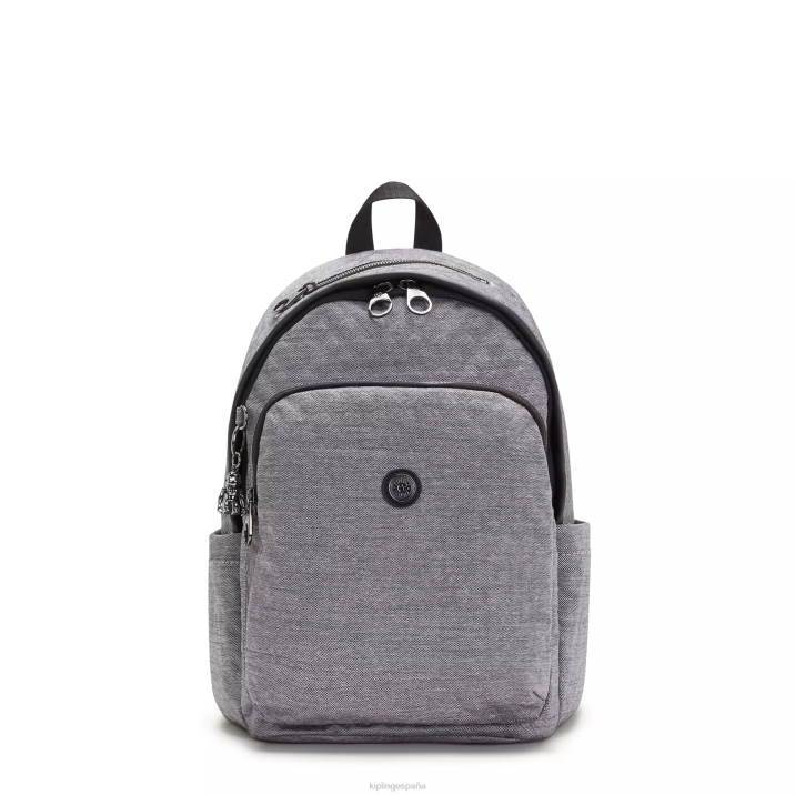 mochila delia Kipling casi gris mujer 884V400 mochilas de moda