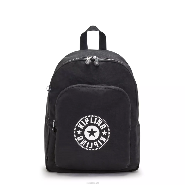 mochila mediana curtis Kipling luz negra mujer 884V372 mochilas de moda