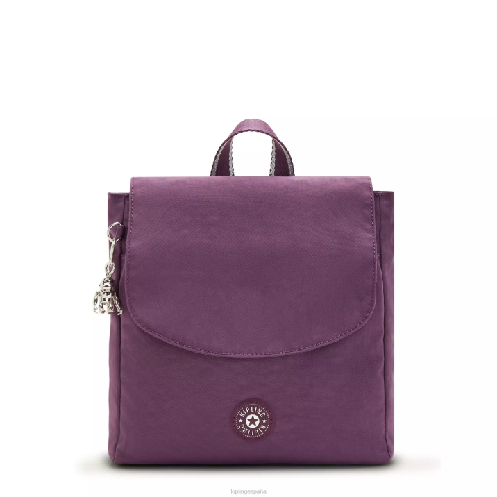 mochila pequeña dannie Kipling ciruela sin fin mujer 884V394 mochilas de moda