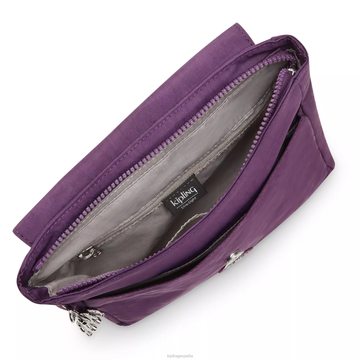 mochila pequeña dannie Kipling ciruela sin fin mujer 884V394 mochilas de moda