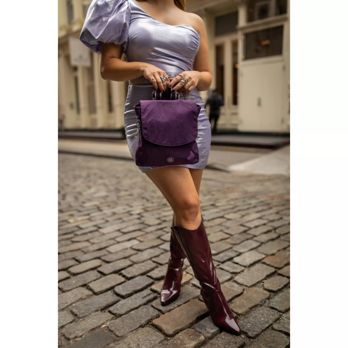 mochila pequeña dannie Kipling rosa orquidea mujer 884V392 mochilas de moda