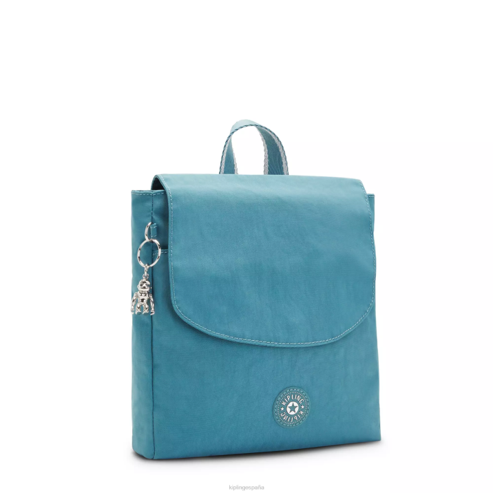 mochila pequeña dannie Kipling verde azulado del océano mujer 884V393 mochilas de moda