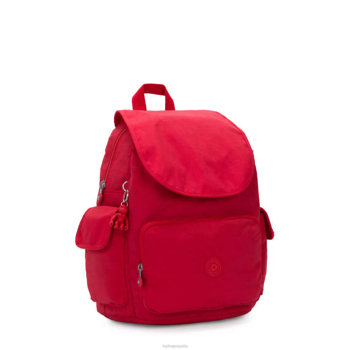 mochila urbana Kipling colorete rojo mujer 884V354 mochilas de moda