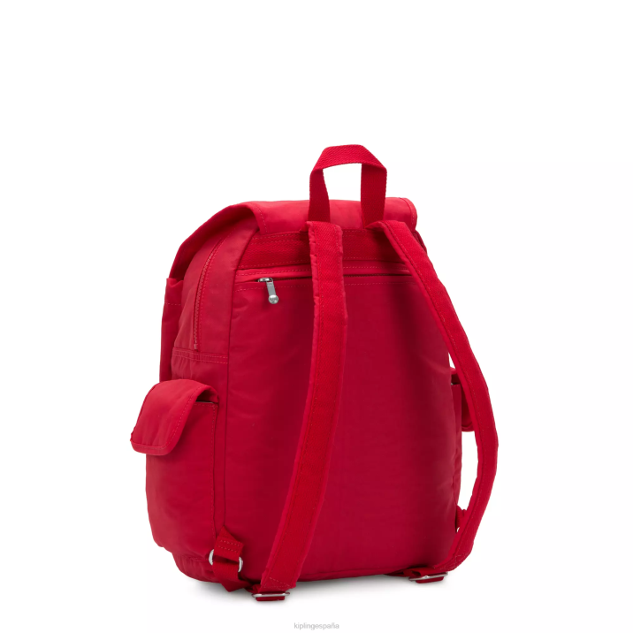 mochila urbana Kipling colorete rojo mujer 884V354 mochilas de moda