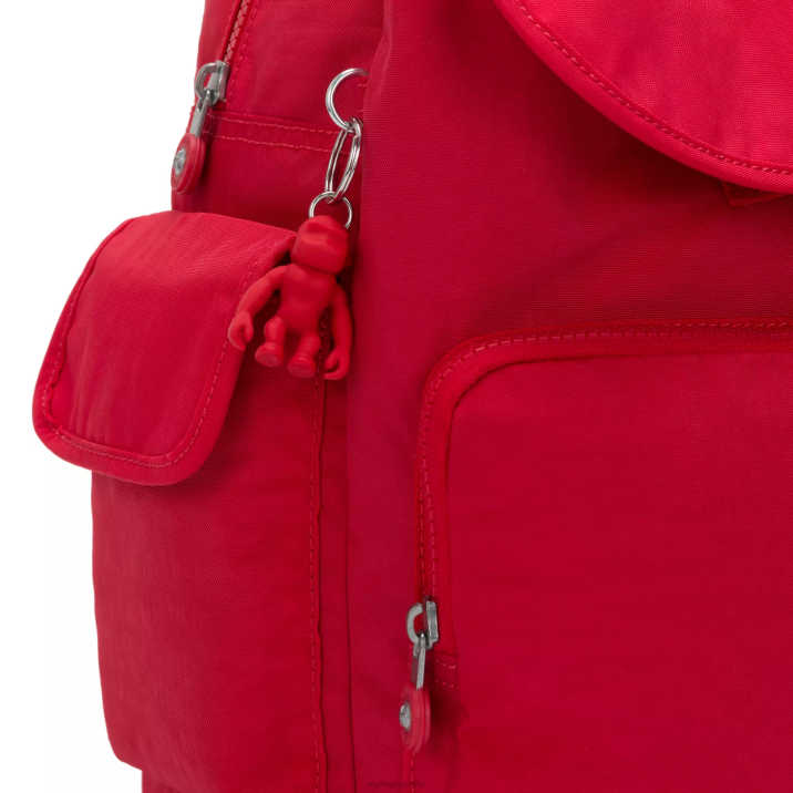mochila urbana Kipling colorete rojo mujer 884V354 mochilas de moda