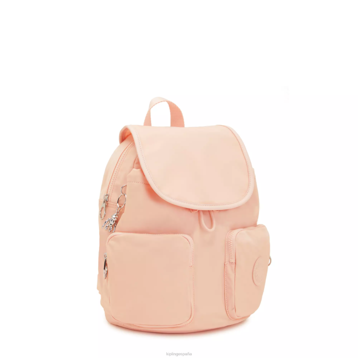 nueva mochila city pack Kipling rosa de jardín mujer 884V359 mochilas de moda