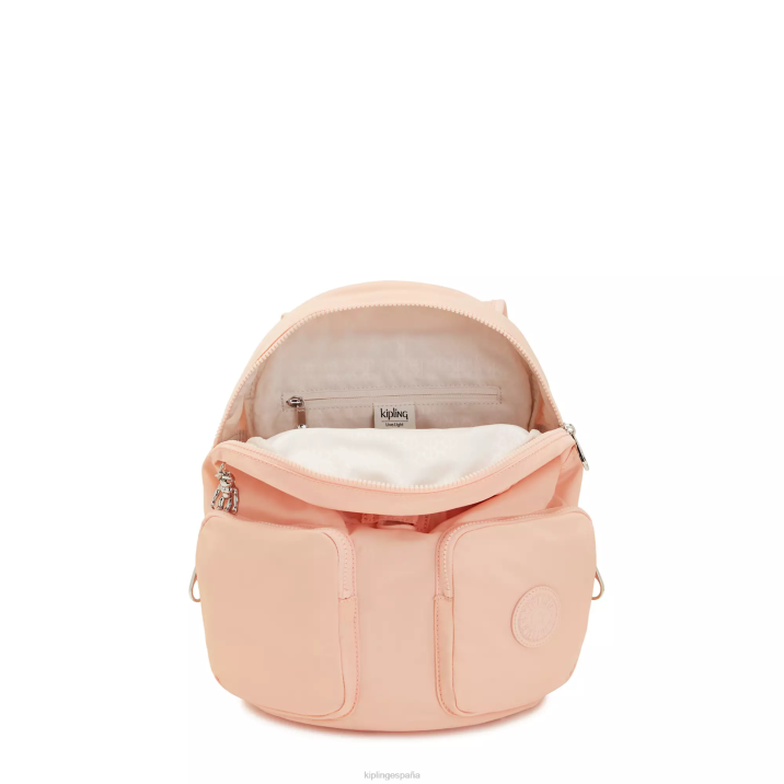 nueva mochila city pack Kipling rosa de jardín mujer 884V359 mochilas de moda