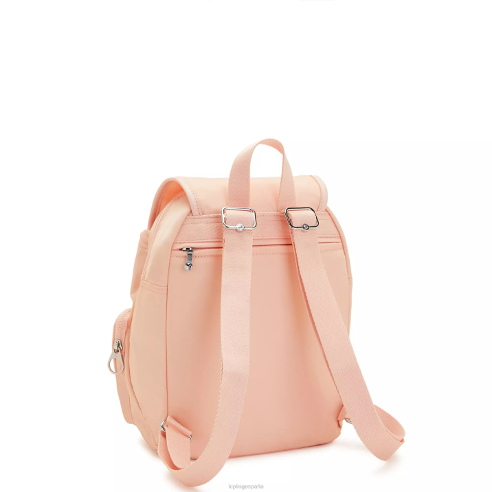 nueva mochila city pack Kipling rosa de jardín mujer 884V359 mochilas de moda