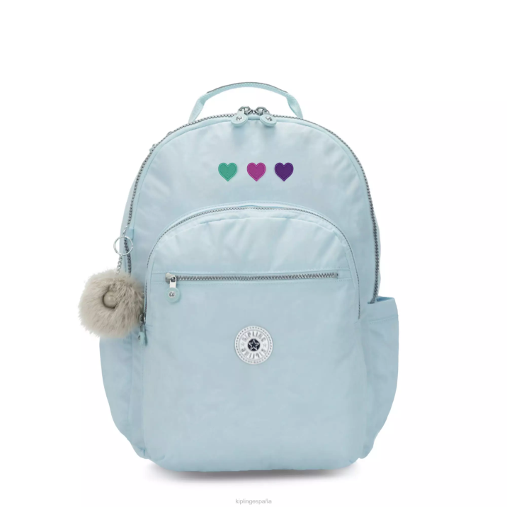 Mochila extragrande para portátil de 17\" Seoul Kipling azul nupcial mujer 884V450 mochilas para portátiles
