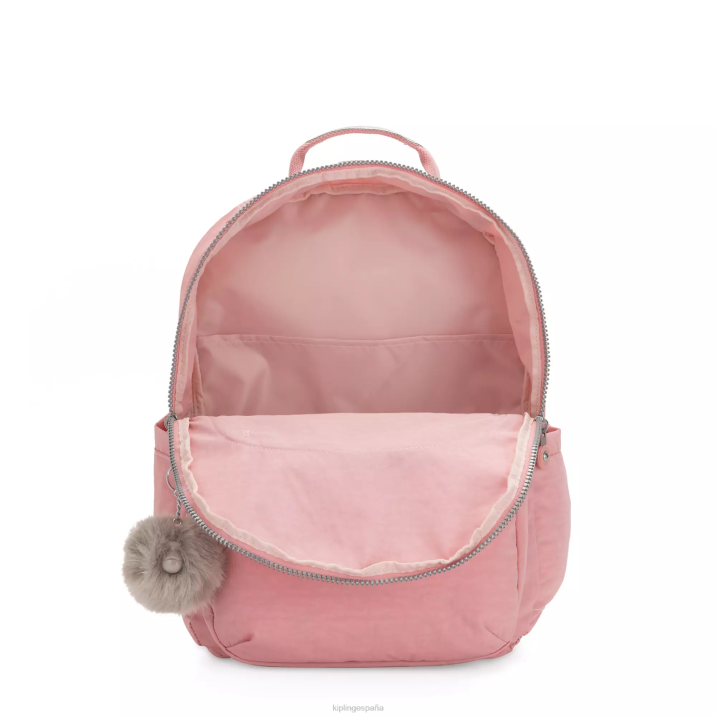 Mochila extragrande para portátil de 17\" Seoul Kipling rosa nupcial mujer 884V451 mochilas para portátiles