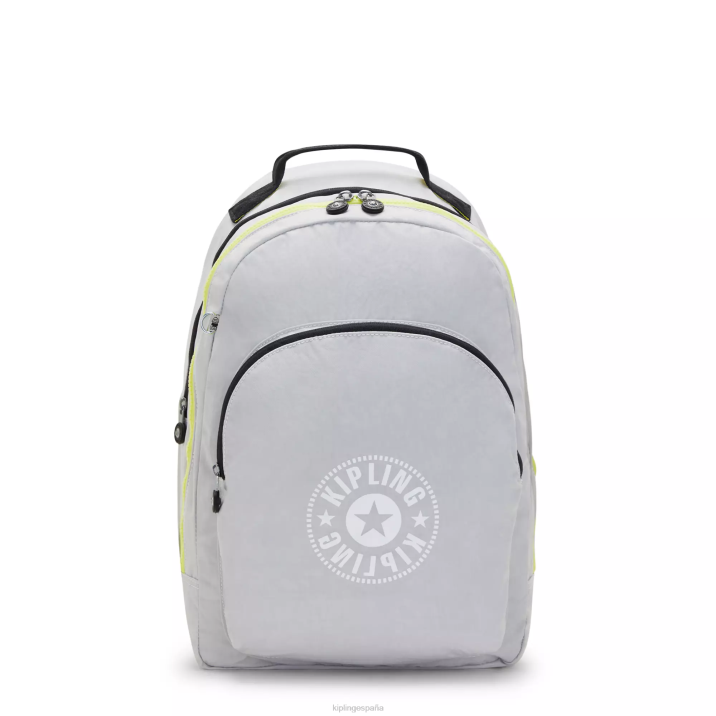 mochila curtis extragrande para portátil de 17" Kipling aire gris mujer 884V364 mochilas para portátiles