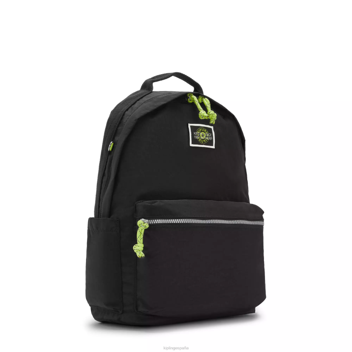 mochila grande para portátil damien Kipling valle negro mujer 884V399 mochilas para portátiles