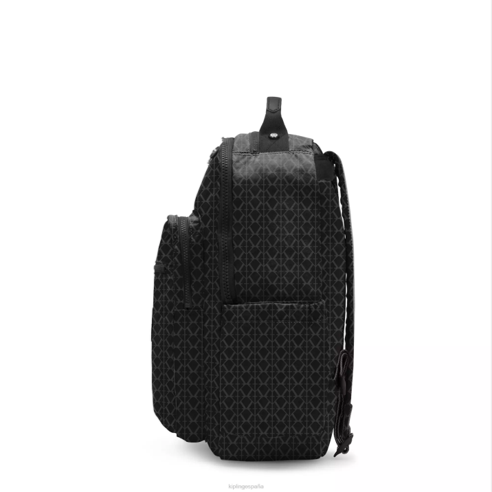 mochila grande para portátil de 15\" con estampado de seúl Kipling firma en relieve mujer 884V369 mochilas para portátiles