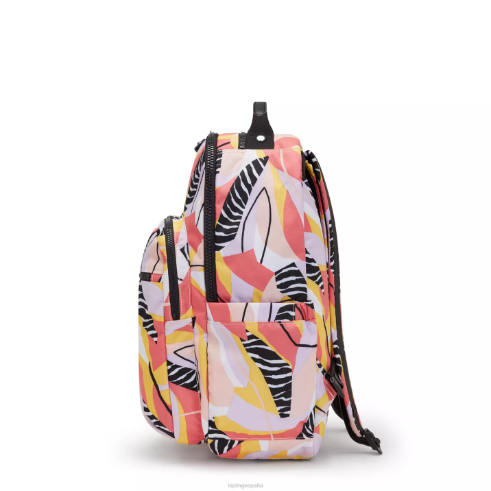mochila grande para portátil de 15\" con estampado de seúl Kipling licencia abstracta mujer 884V468 mochilas para portátiles