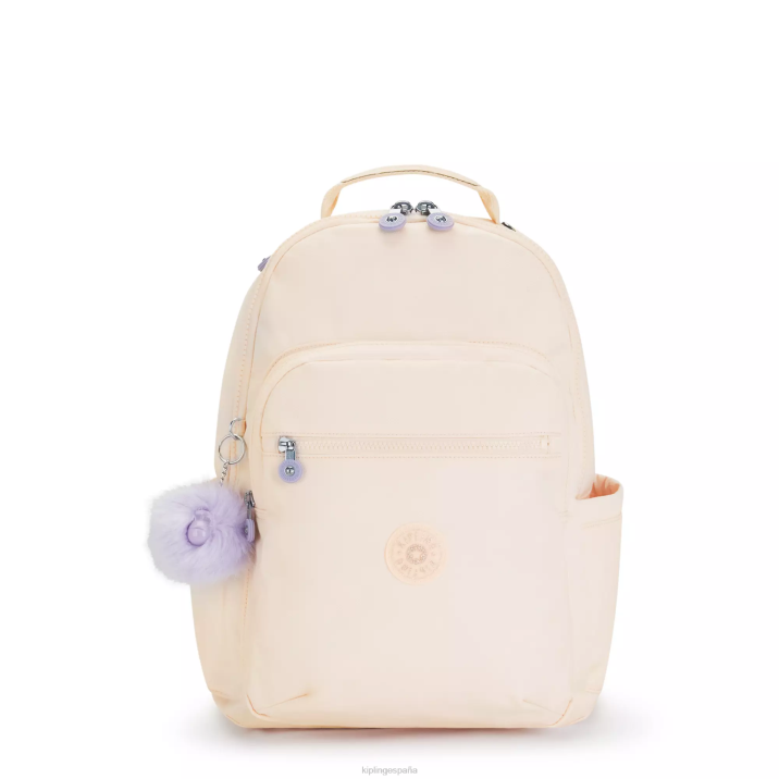 mochila grande para portátil de 15" de seúl Kipling flor tierna mujer 884V457 mochilas para portátiles