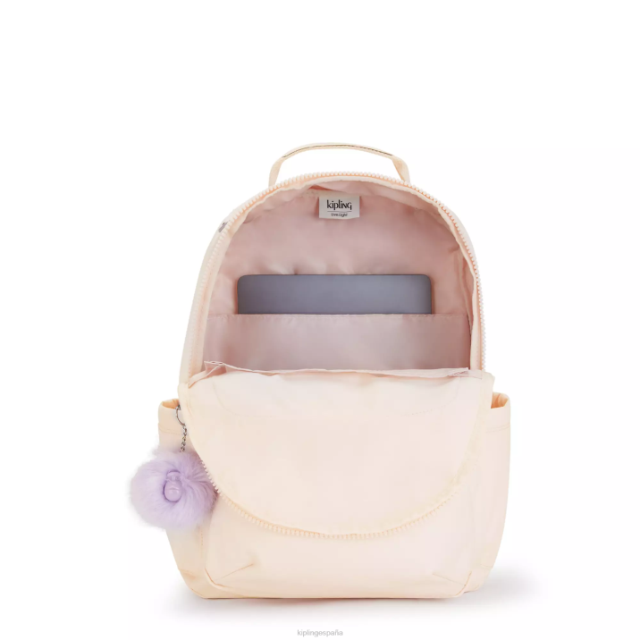 mochila grande para portátil de 15\" de seúl Kipling flor tierna mujer 884V457 mochilas para portátiles