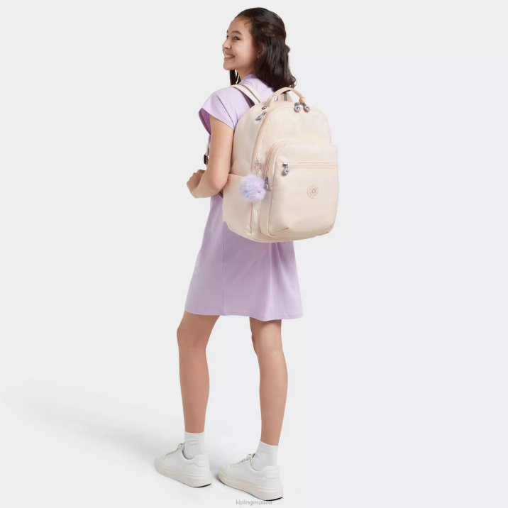 mochila grande para portátil de 15\" de seúl Kipling flor tierna mujer 884V457 mochilas para portátiles