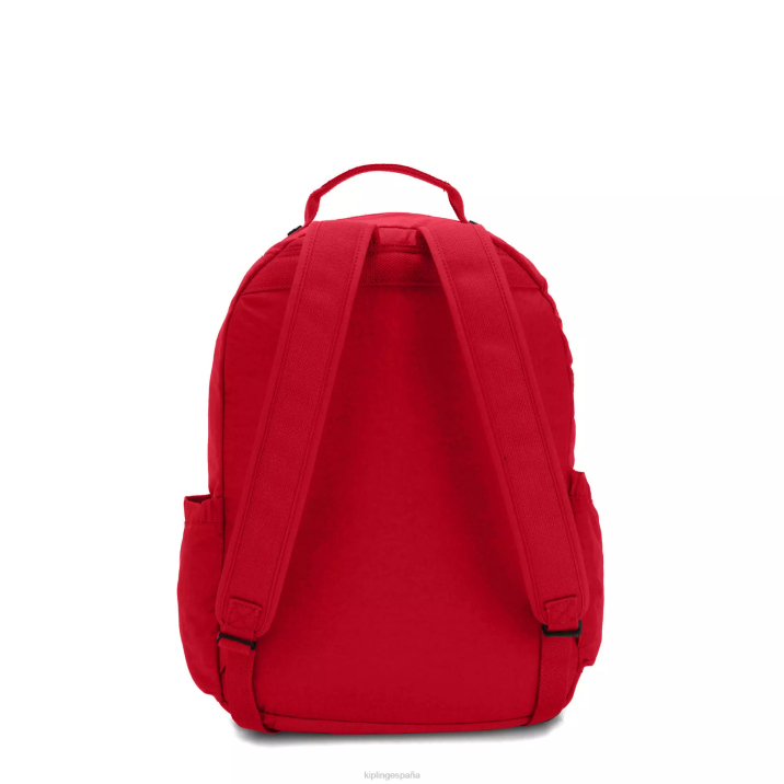 mochila grande para portátil de 15\" de seúl Kipling tono cereza mujer 884V474 mochilas para portátiles