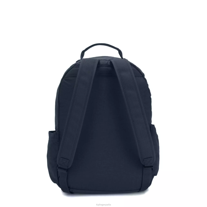 mochila grande para portátil de 15\" de seúl Kipling verdadero tono azul mujer 884V470 mochilas para portátiles
