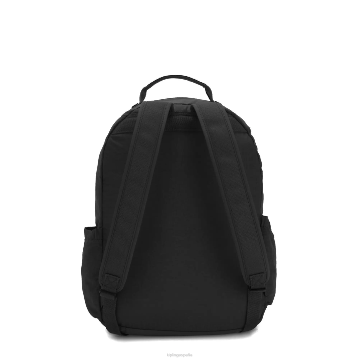 mochila grande para portátil de 15\" de seúl Kipling verdadero tono negro mujer 884V476 mochilas para portátiles
