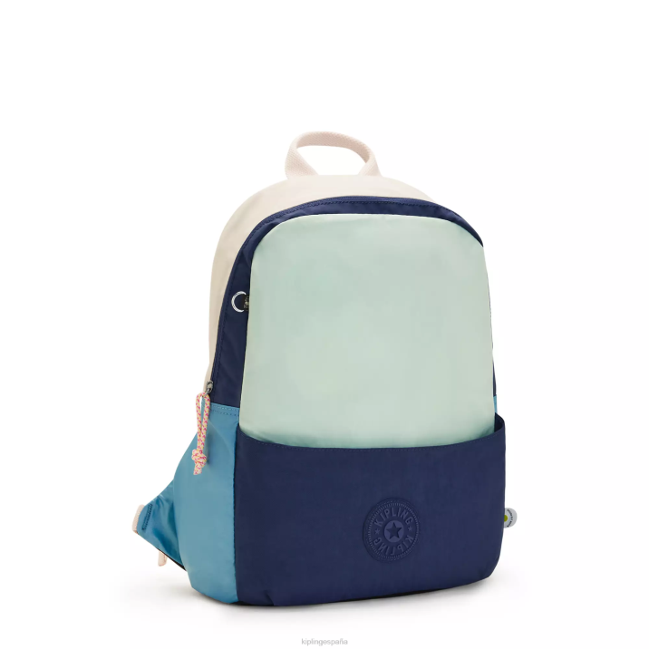 mochila para portátil de 15\" sonnie Kipling azul marino verde mujer 884V426 mochilas para portátiles