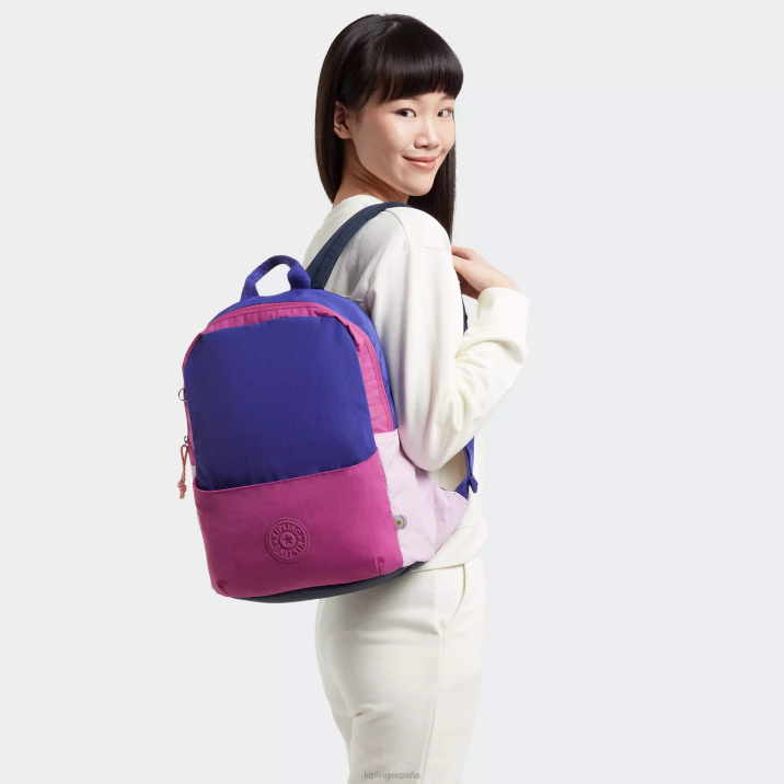 mochila para portátil de 15\" sonnie Kipling carmín polvoriento mujer 884V425 mochilas para portátiles