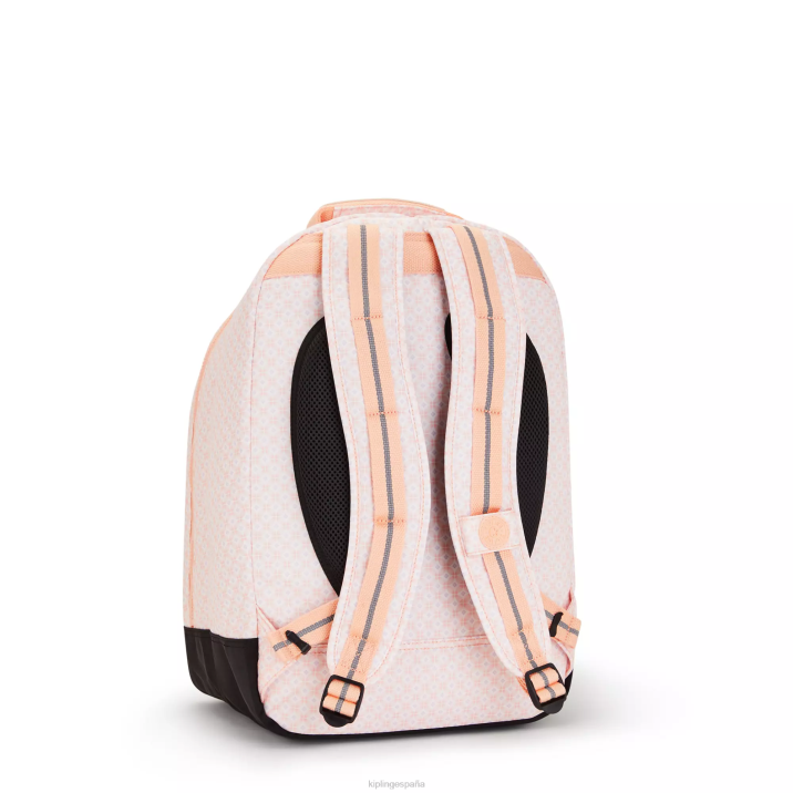 mochila para portátil de 17\" con estampado de sala de clases Kipling azulejo femenino mujer 884V478 mochilas para portátiles