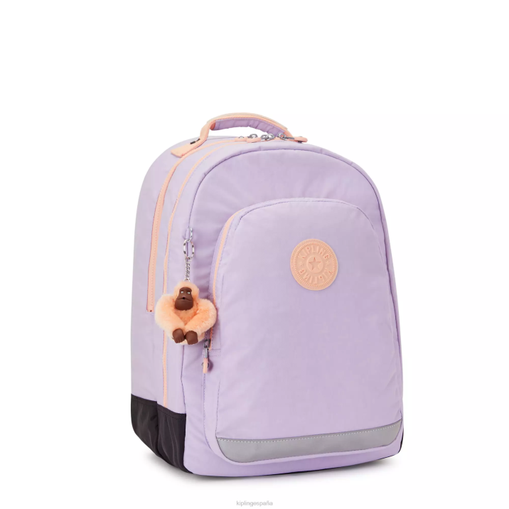 mochila para portátil de 17\" para sala de clases Kipling interminable lila c mujer 884V437 mochilas para portátiles