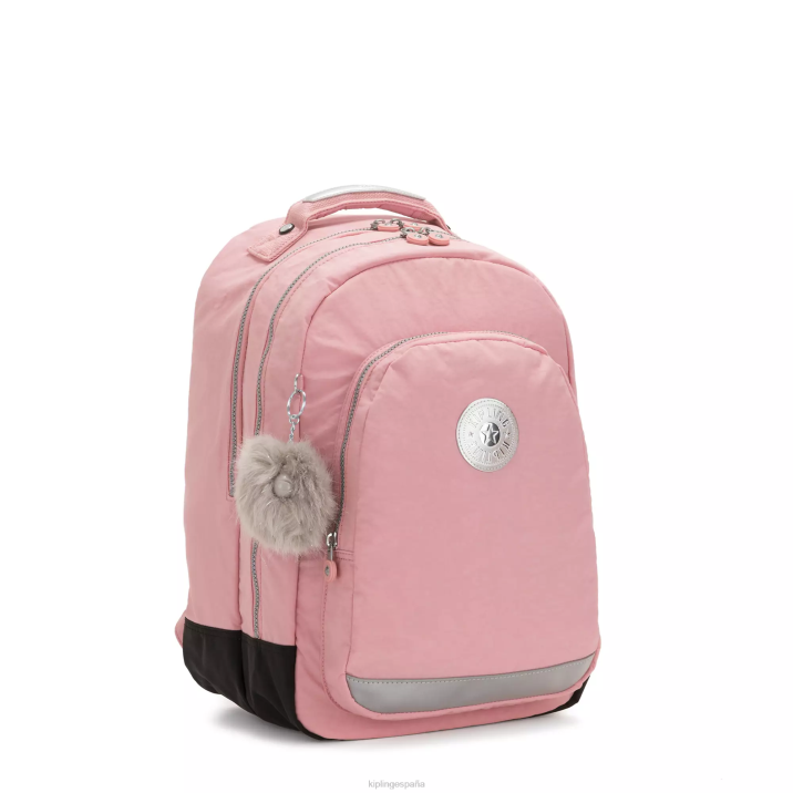 mochila para portátil de 17\" para sala de clases Kipling rosa nupcial mujer 884V436 mochilas para portátiles