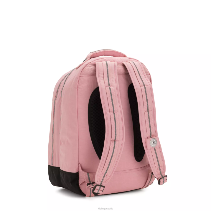 mochila para portátil de 17\" para sala de clases Kipling rosa nupcial mujer 884V436 mochilas para portátiles