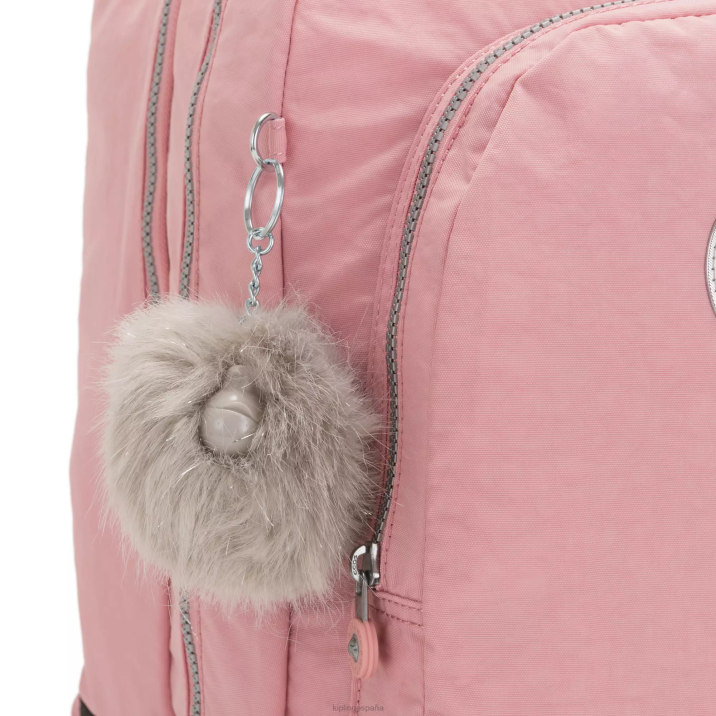mochila para portátil de 17\" para sala de clases Kipling rosa nupcial mujer 884V436 mochilas para portátiles