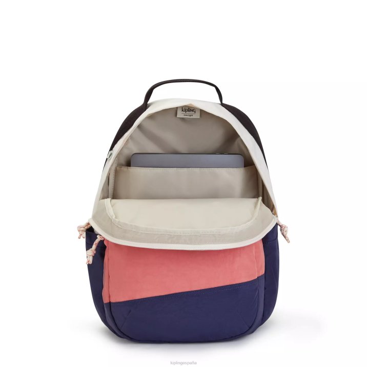 mochila portatil xavi 15\" Kipling último bloque de la marina mujer 884V484 mochilas para portátiles