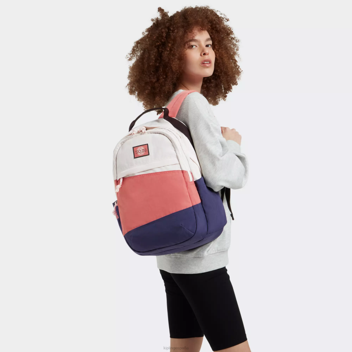 mochila portatil xavi 15\" Kipling último bloque de la marina mujer 884V484 mochilas para portátiles