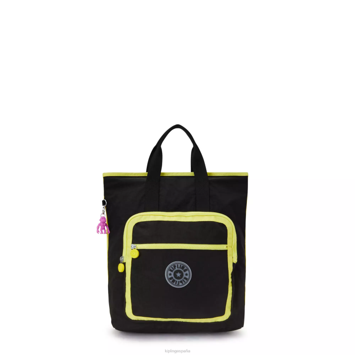 mochila sia para portátil de 15\" Kipling verdadera cal negra mujer 884V447 mochilas para portátiles
