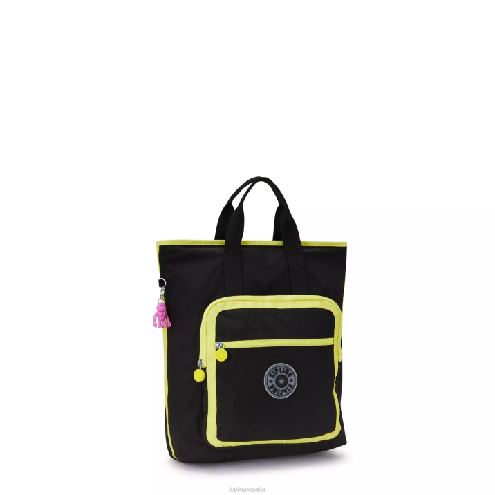 mochila sia para portátil de 15\" Kipling verdadera cal negra mujer 884V447 mochilas para portátiles