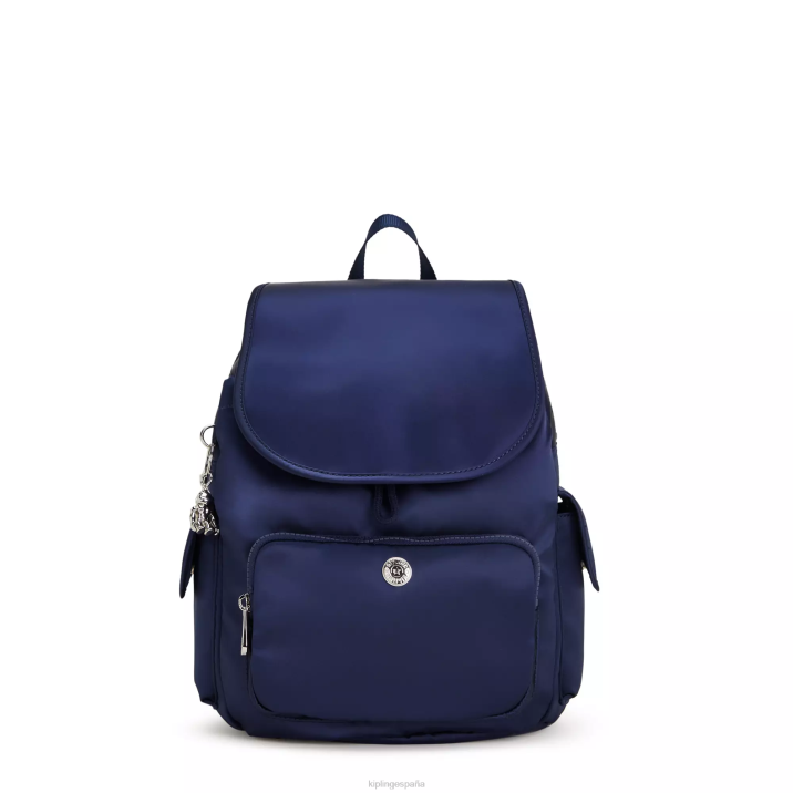 mochila pequeña city pack Kipling azul cósmico mujer 884V379 mochilas pequeñas