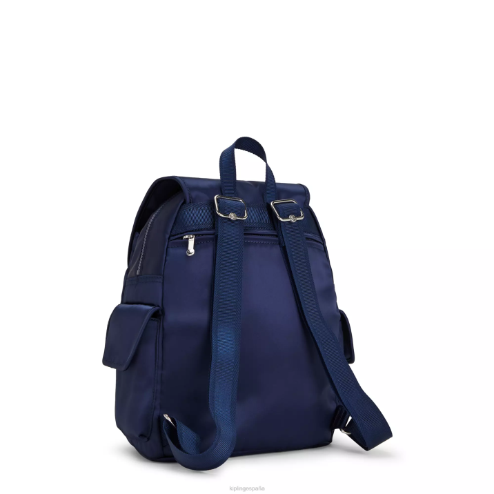 mochila pequeña city pack Kipling azul cósmico mujer 884V379 mochilas pequeñas