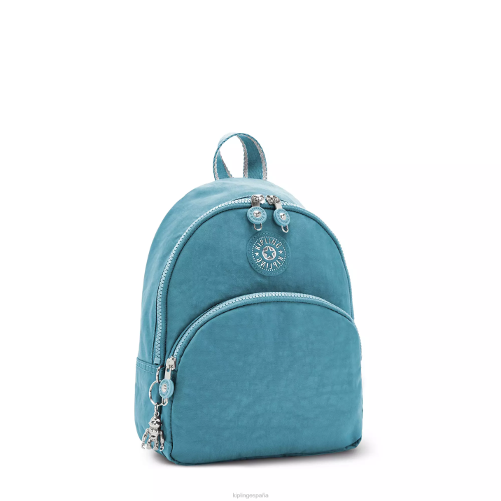 mochila pequeña paola Kipling verde azulado del océano mujer 884V383 mochilas pequeñas
